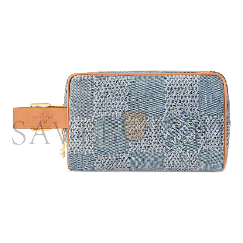 LOUIS VUITTON DENIM LOCKER DOPP KIT N40753 (23*13*12cm)
